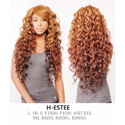 R&B Collection 21 Tress 100% HUMAN PREMIUM BLENDED Human hair wig H-ESTEE